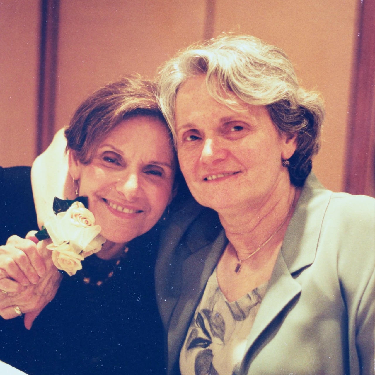 Reggie & Mom in happier times, 2010